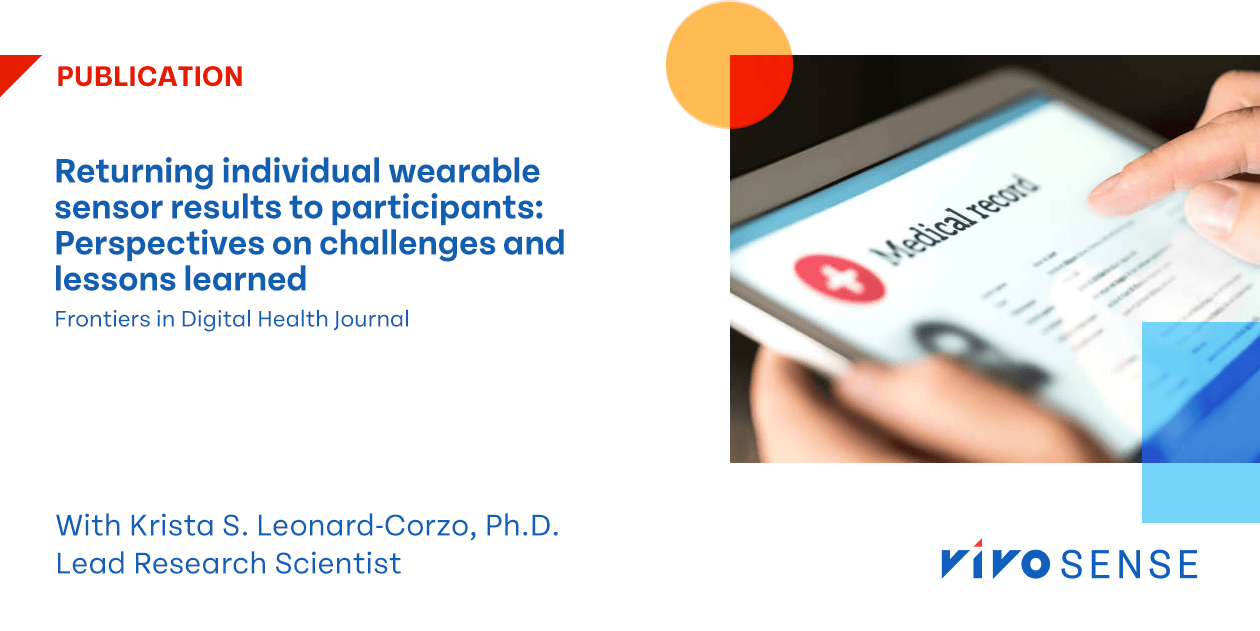 Image for Sharing Wearable Sensor Data with Participants: Insights, Challenges, and Lessons Learned