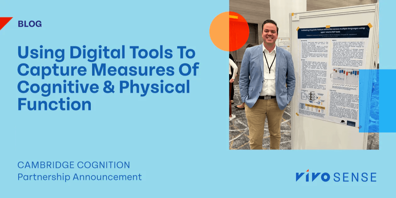 VivoSense Collaborates with Cambridge Cognition on the MEADOW-AD Study