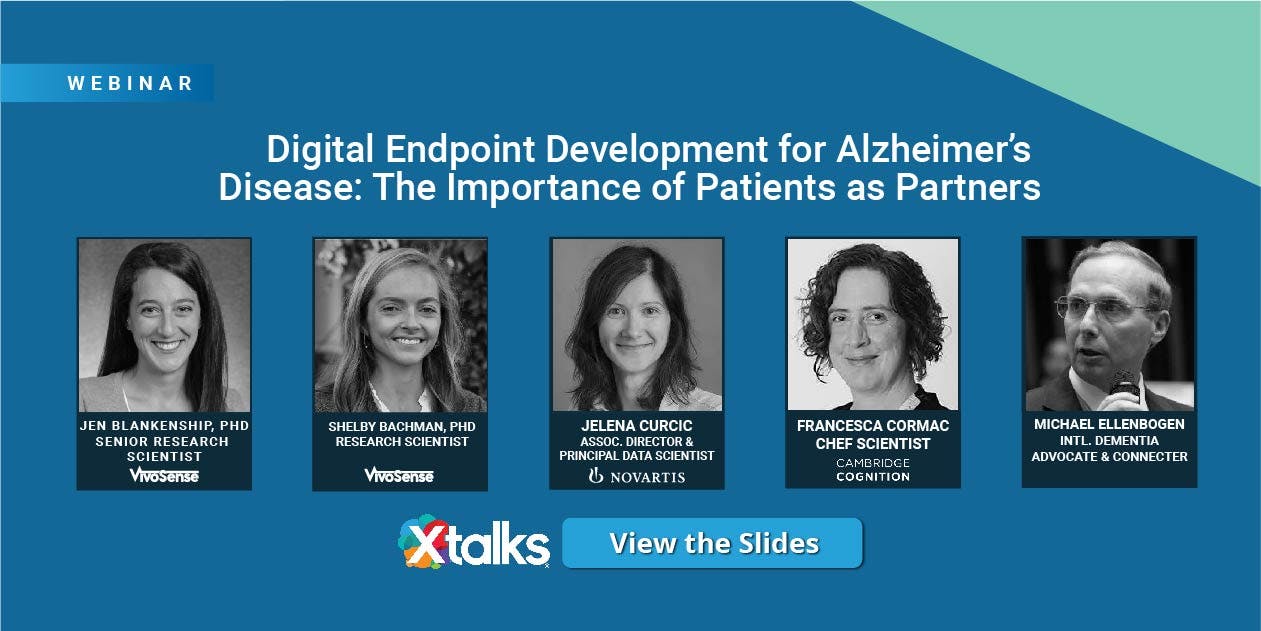 Digital Endpoint Development for Alzheimers Disease