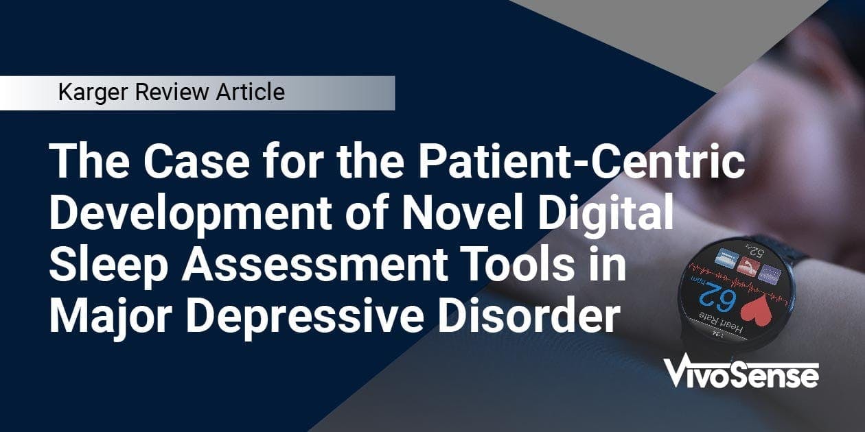 Image for Novel Digital Sleep Assessment Tools in Major Depressive Disorder