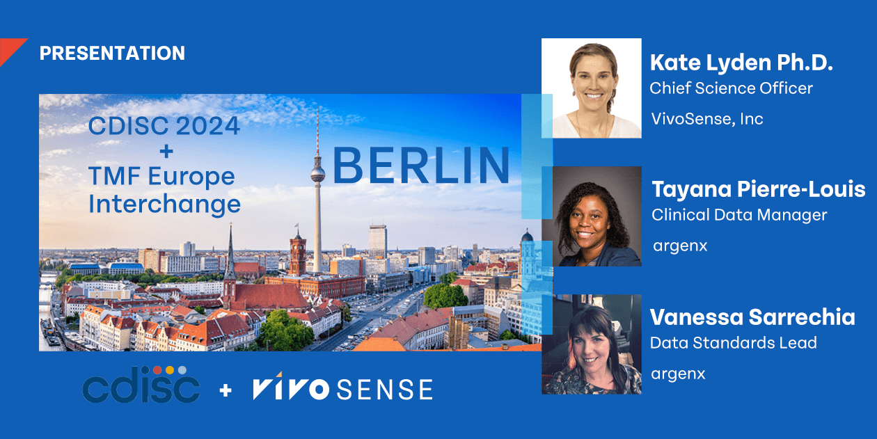 VivoSense and argenx on Integrating Digital Health Technologies at CDSC + TMF Europe 2024